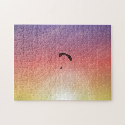 Paraglider Parasin Sunset Puzzle (Horizontal)