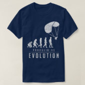 Paragliding Evolution T-shirt (Design voorkant)