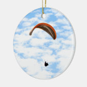 Paragrafen in de wolken keramisch ornament (Links)