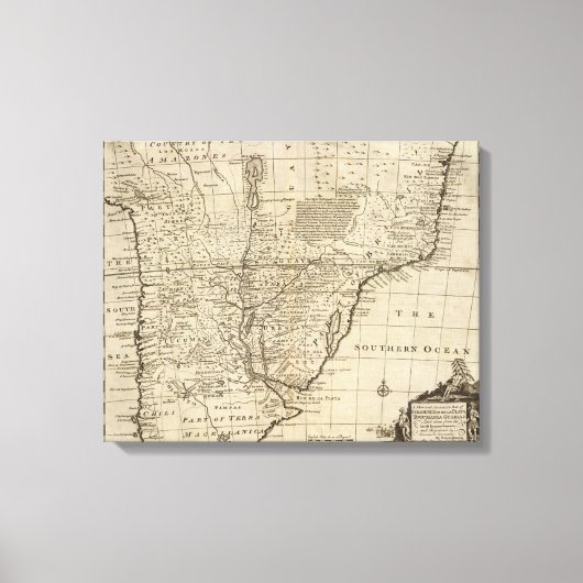 Paraguay Canvas Afdruk (Voorkant)