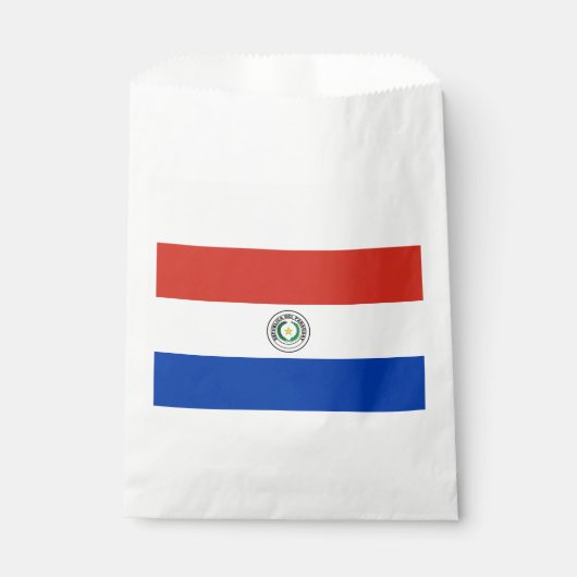 Paraguay Flag Bedankzakje (Voorkant)