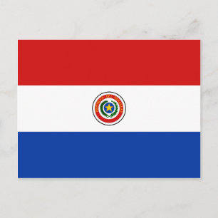 Paraguay Flag Briefkaart