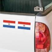 Paraguay Flag Bumpersticker (Op Truck)
