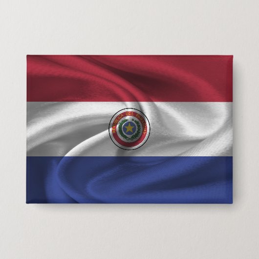 Paraguay Flag Button (Voorkant)