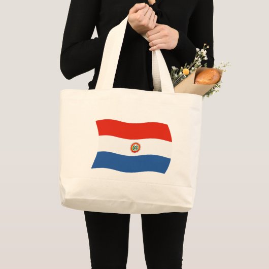 Paraguay Flag Canvas tas (Voorkant (product))