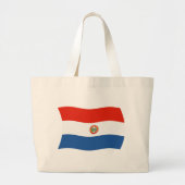Paraguay Flag Canvas tas (Voorkant)