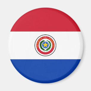 Paraguay Flag Magnet Magneet