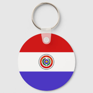 Paraguay Flag Sleutelhanger