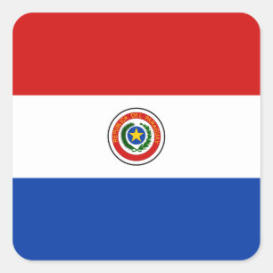 Paraguay Flag Sticker