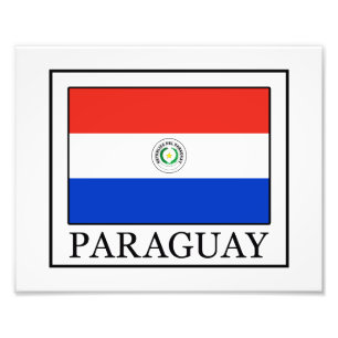 Paraguay Foto Afdruk