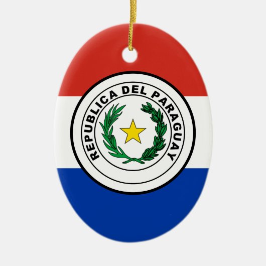 Paraguay Keramisch Ornament (Voorkant)