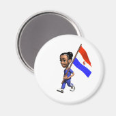 Paraguay magneet (Voorkant / Achterkant)
