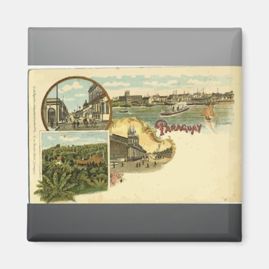 Paraguay, magneet (Voorkant)