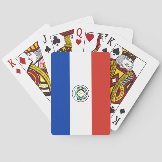 Paraguay (Paraguay) Pokerkaarten (Achterkant)
