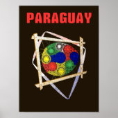 Paraguay-reisposter Poster (Voorkant)