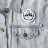 Paraguay Ronde Button 5,7 Cm (In situ)