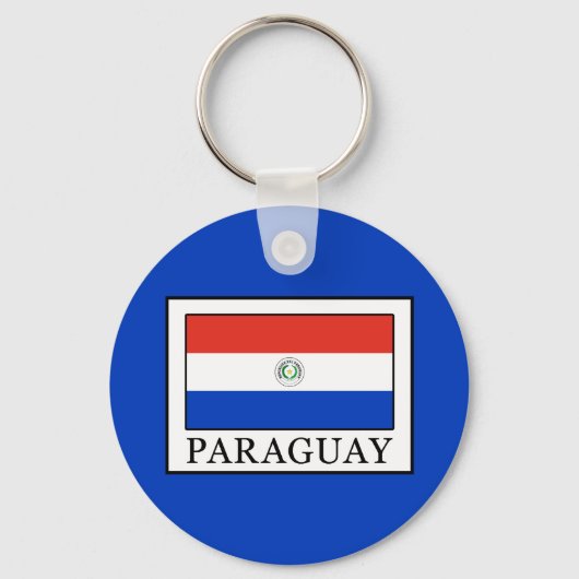 Paraguay Sleutelhanger (Voorkant)