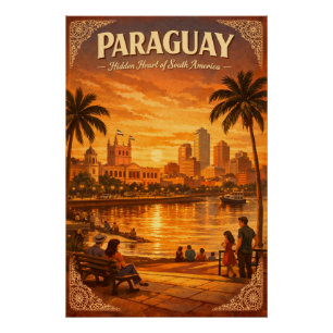 PARAGUAY – Verborgen hart van Zuid-Amerika Perfect Poster