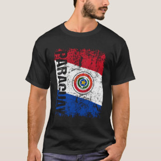 Paraguay Vlag in nood Paraguay T-shirt