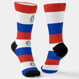 Paraguay Vlag Sokken