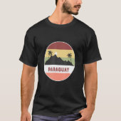 Paraguayaanse berg en palmen t-shirt (Voorkant)