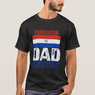 Paraguayaanse vader Paraguayaanse vlag voor vader T-shirt
