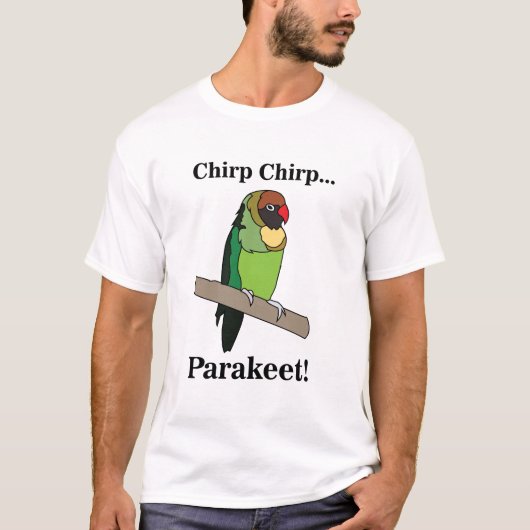 Parakeet Bird  T-shirt (Voorkant)