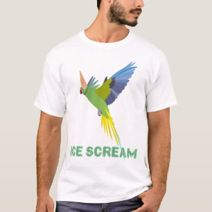 Parakeet "Ice scream" T-shirt