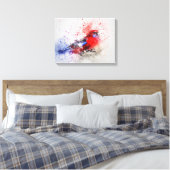Paraket Canvas Afdruk (Insitu (Slaapkamer))