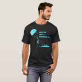 Parakiting Parasailing Parascending Skydiving T-shirt (Voorkant volledig)
