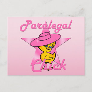 Paralegal Chick #8 Briefkaart