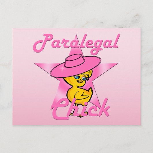Paralegal Chick #8 Briefkaart (Voorkant)