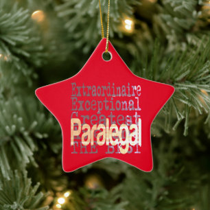 Paralegal Extraordinaire Keramisch Ornament