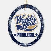 Paralegal Gift Ornament (Links)