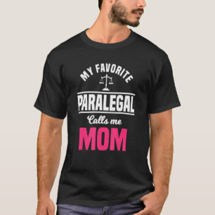 Paralegal Ma Law Juridisch assistent Moeder T-shirt