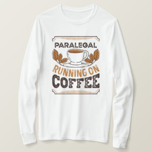 Paralegal op Coffee Caffeine Gift T-shirt