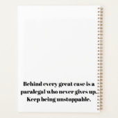 paralegal planner (Achterkant)