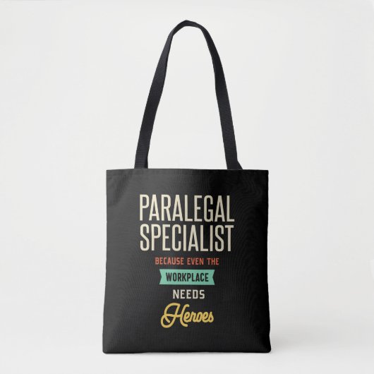 Paralegal Specialist Draagtas (Voorkant)