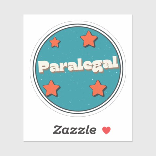 Paralegal Sticker (Vel)