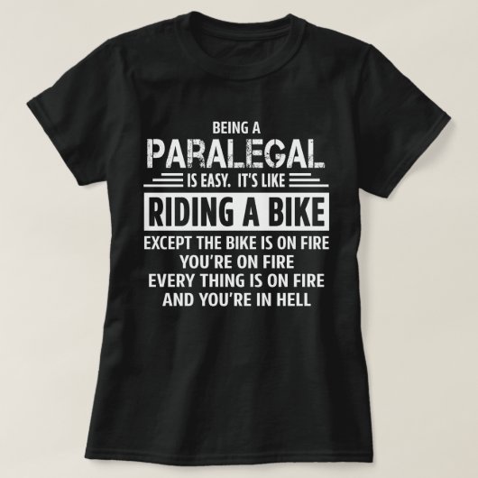 Paralegal T-shirt (Design voorkant)