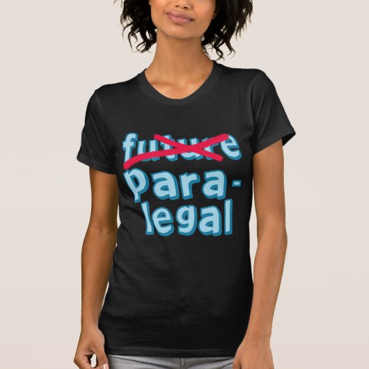 Paralegale Afstuderen T-shirt (Voorkant)