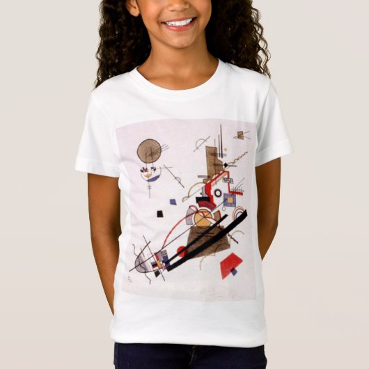 Parallel Diagonals Wassily Kandinsky T-shirt (Voorkant)