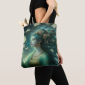 Parallel Realms Godin Tarot kaart Totebag Draagtas (Dichtbij)