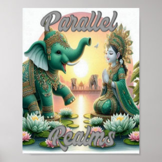 Parallel Realms-Poster Poster