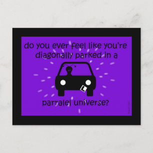 parallel universum briefkaart