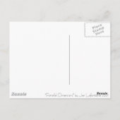 Parallelle afmetingen briefkaart (Achterkant)