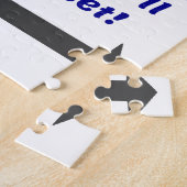 Parallelle lijnen hebben zoveel gemeen, Funny Joke Legpuzzel (Zijkant)