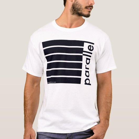 Parallelle muziekstudio's t-shirt (Voorkant)