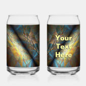 Parallelle vlakken blikvorm glas (Voorkant)