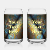 Parallelle vlakken blikvorm glas (Achterkant)